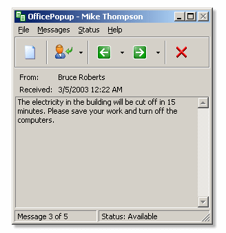 The officepopup's screenshot.